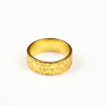 Bague Chamada Laiton plaqué Or 